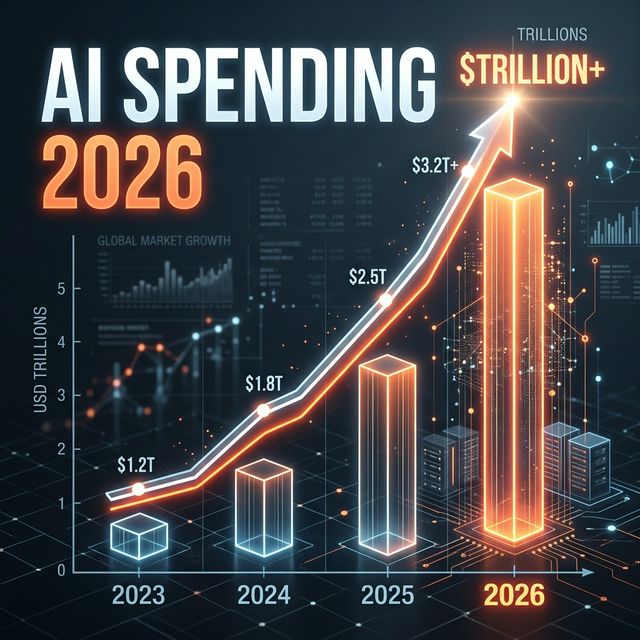AI Spending 2026: The $1.3T Reality Check